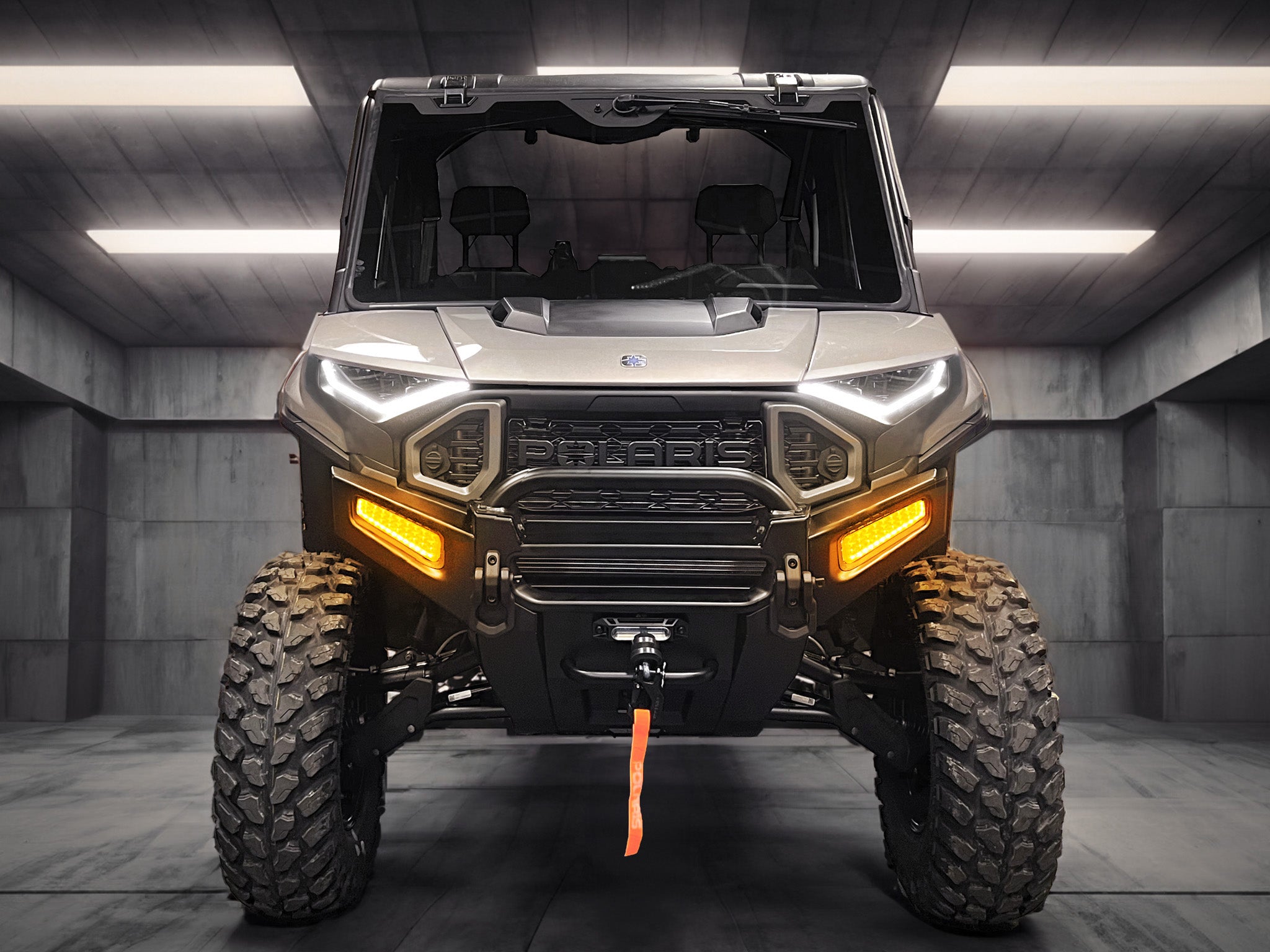 2024+ Polaris Ranger XD 1500 Premium or 2025+ Polaris Ranger XP 1000 Auxiliary Lights with Harness