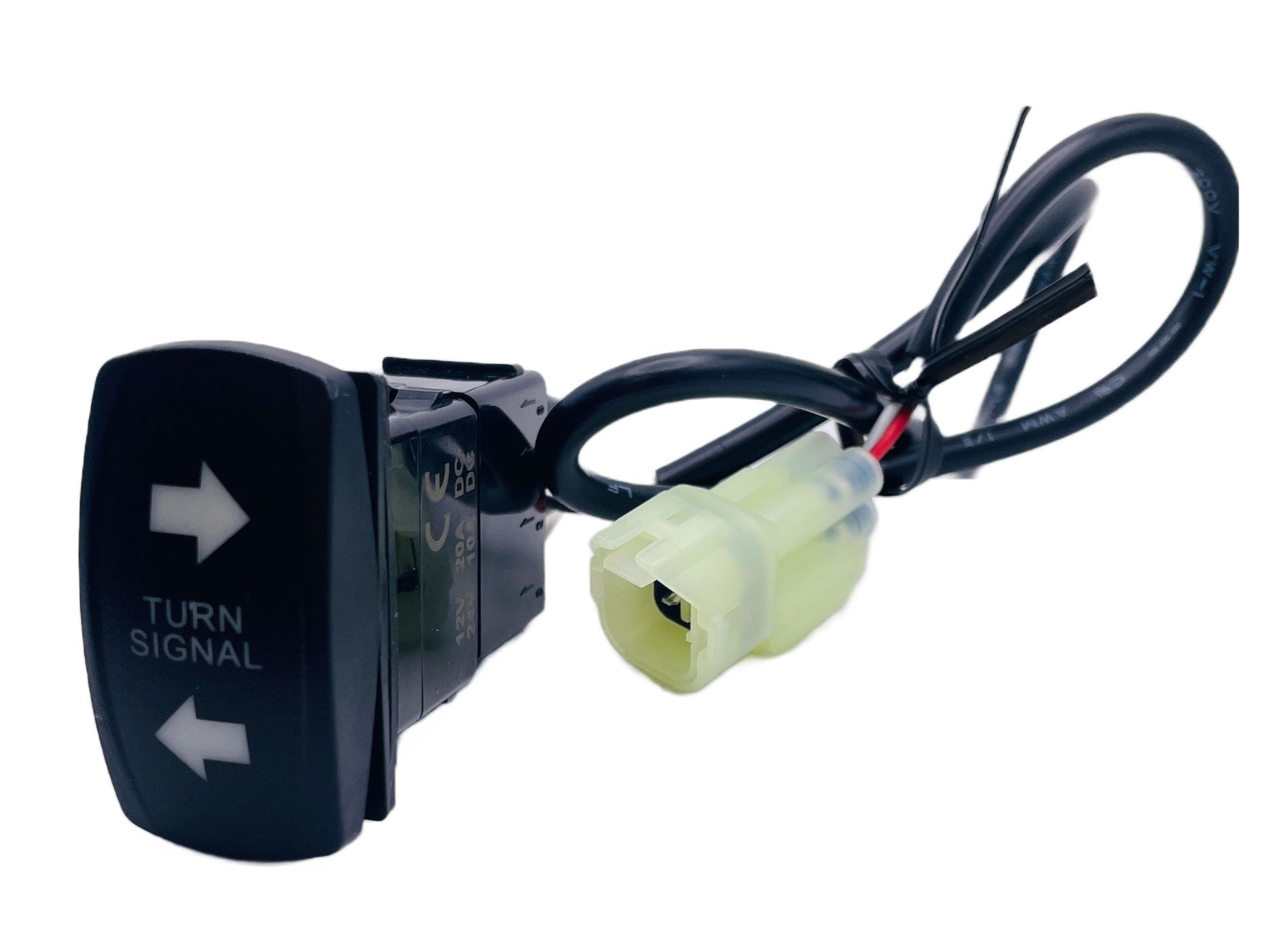 Turn Signal Rocker Switch with 26" Harness