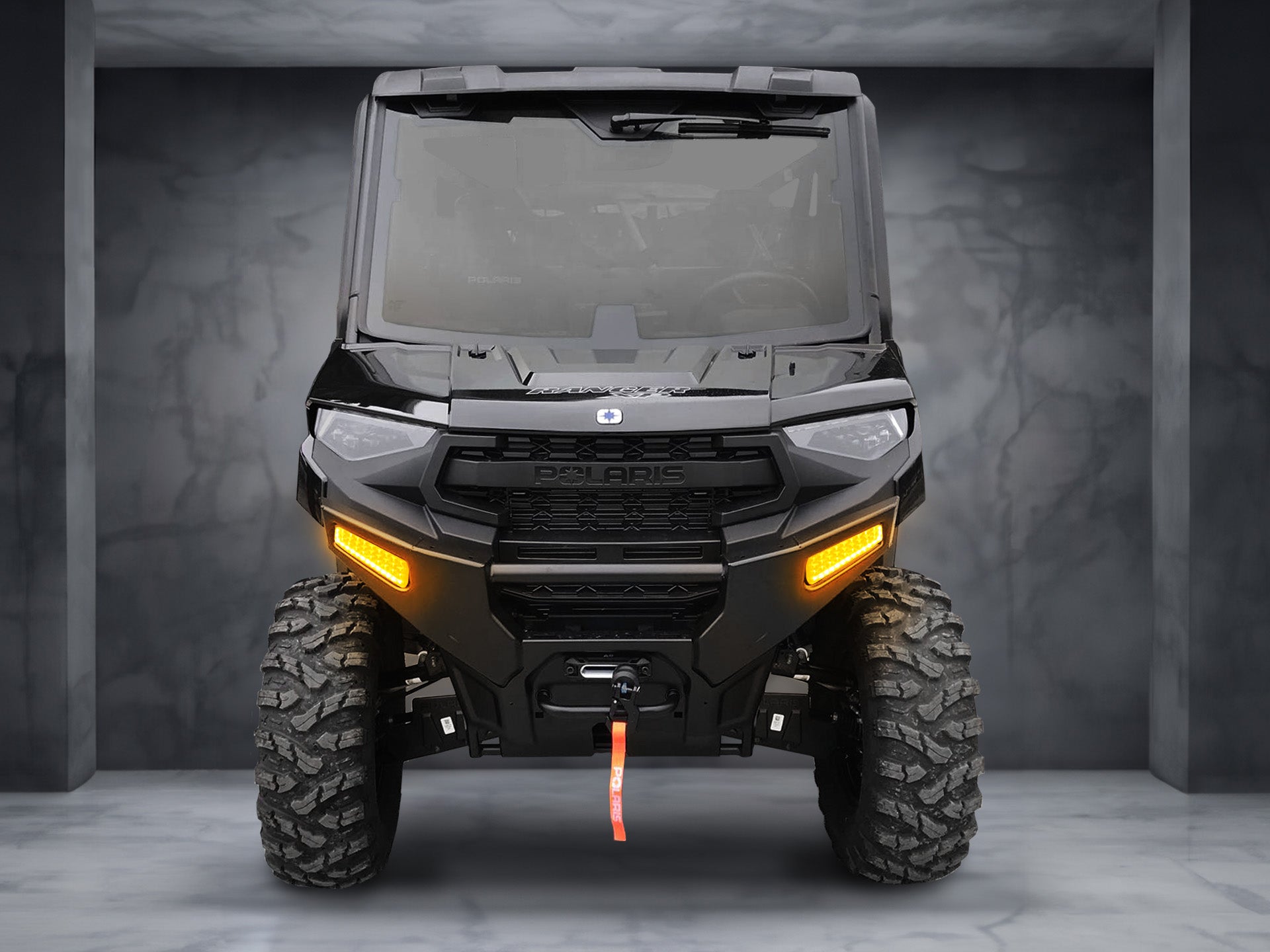 2024+ Polaris Ranger XD 1500 Premium or 2025+ Polaris Ranger XP 1000 Auxiliary Lights with Harness