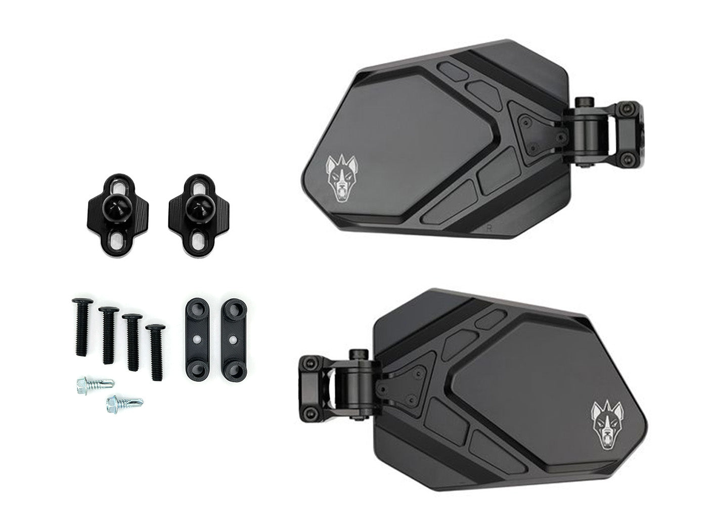 Polaris Ranger XD 1500 Door Mounts for Chupacabra Cuero Pro Mirrors (Set of 2)