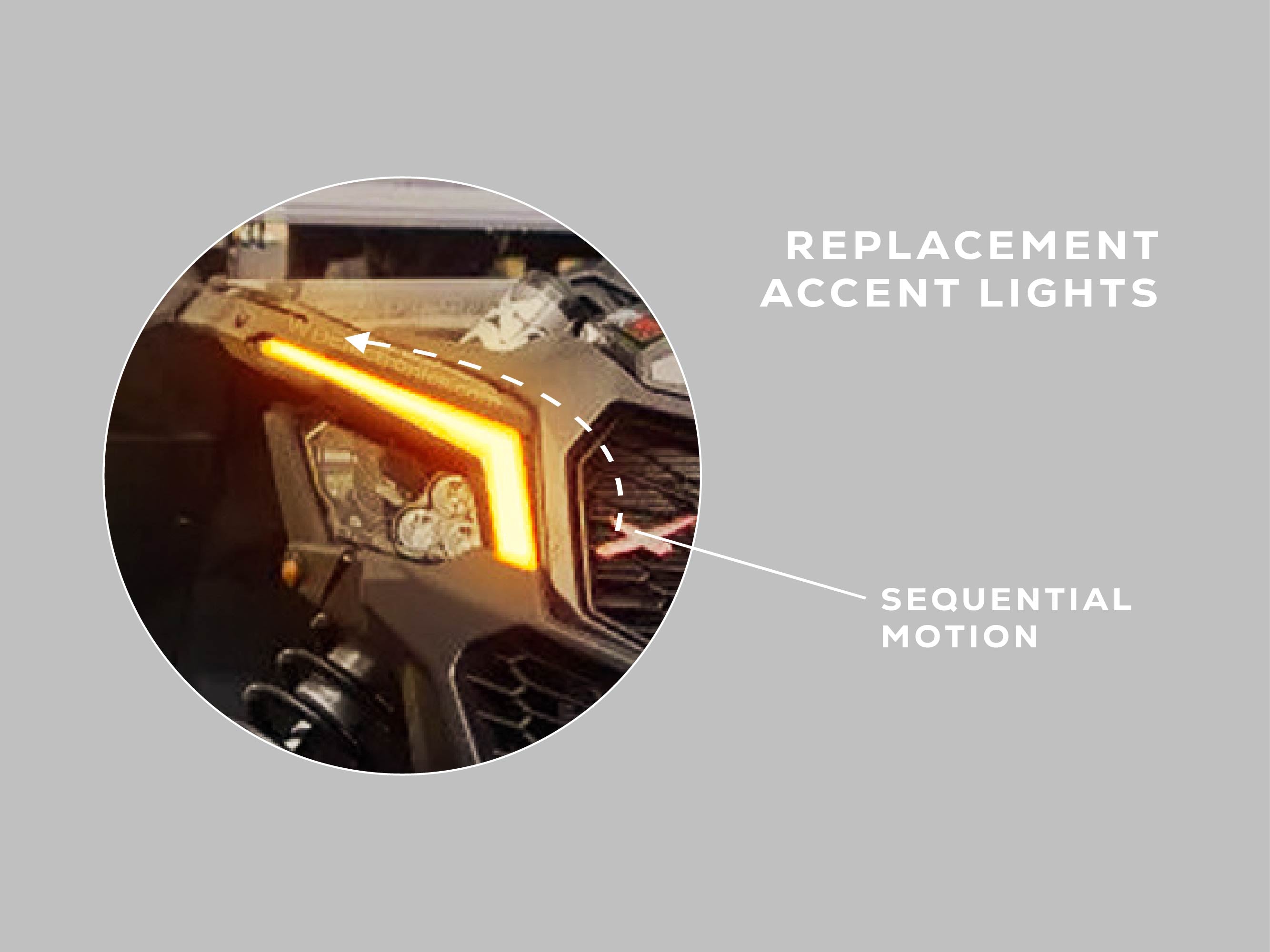 2019+ Can Am Maverick Trail / Sport - Replacement Signature Lights