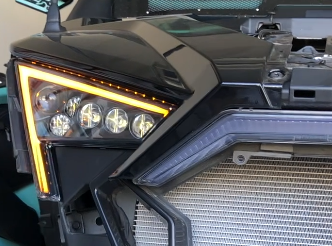 RZR Pro Headlights with Harness